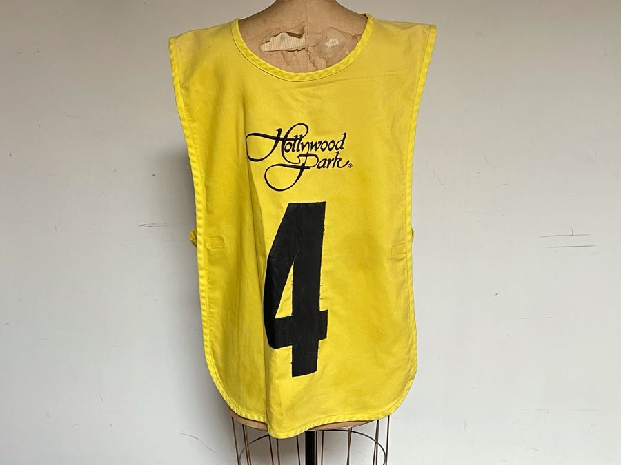 Vintage Hollywood Park Horse Racetrack Vest [Photo 6]