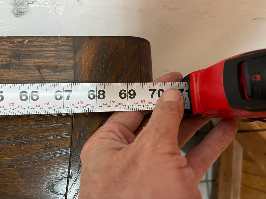 Vintage French Louis XV Style Demilune Writing Desk 70W X 36D X 29.5H [Photo 12]