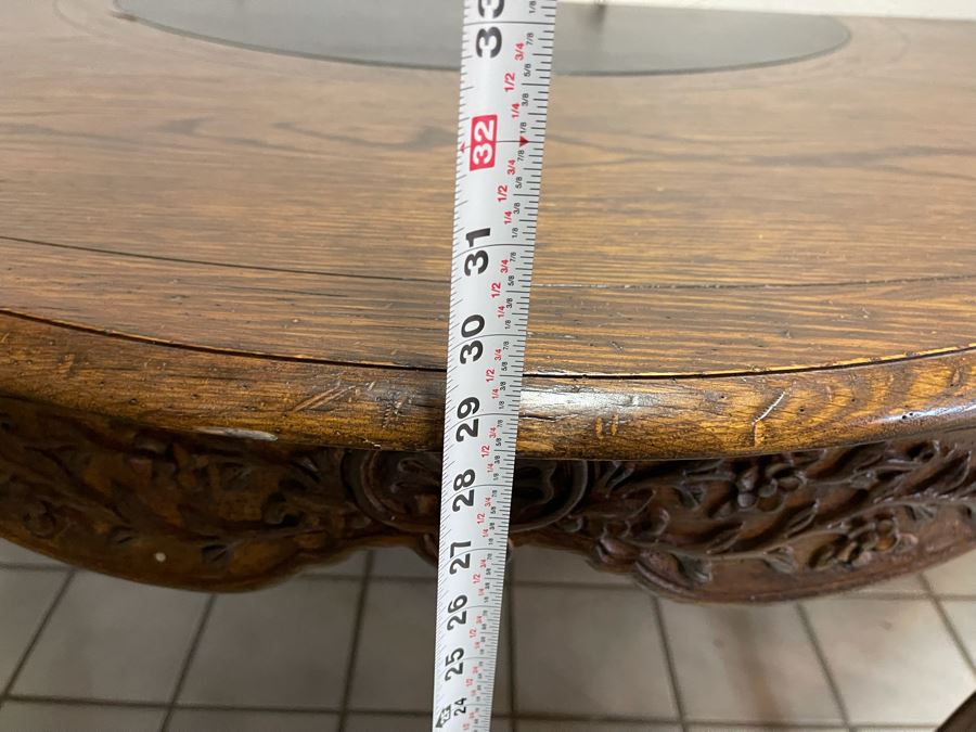 Vintage French Louis XV Style Demilune Writing Desk 70W X 36D X 29.5H [Photo 14]