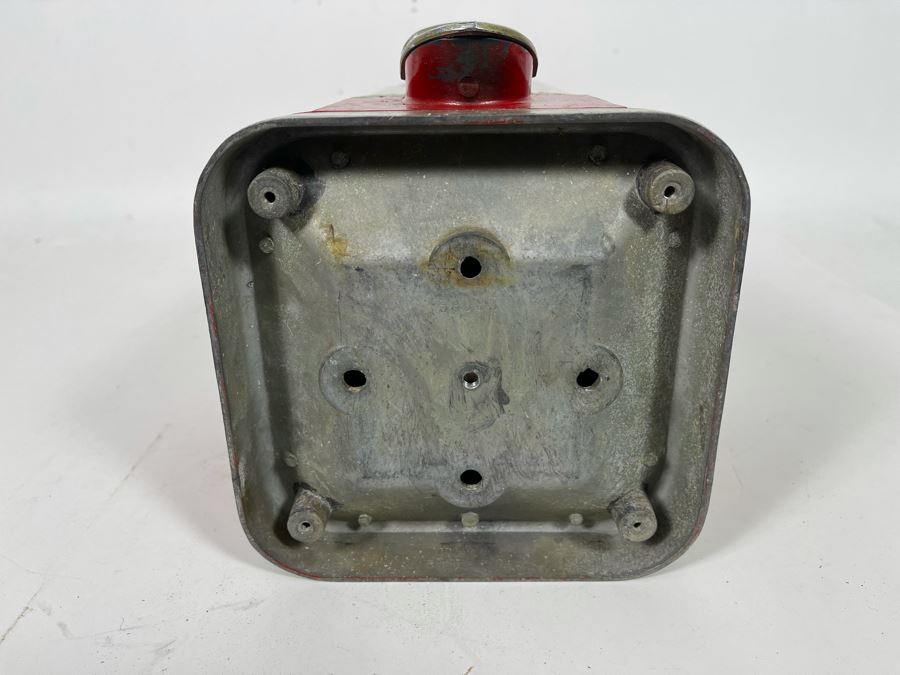 Vintage Oak Mfg Co Bubble Gum Nut Coin Operated Machine 6.5W X 16H [Photo 14]