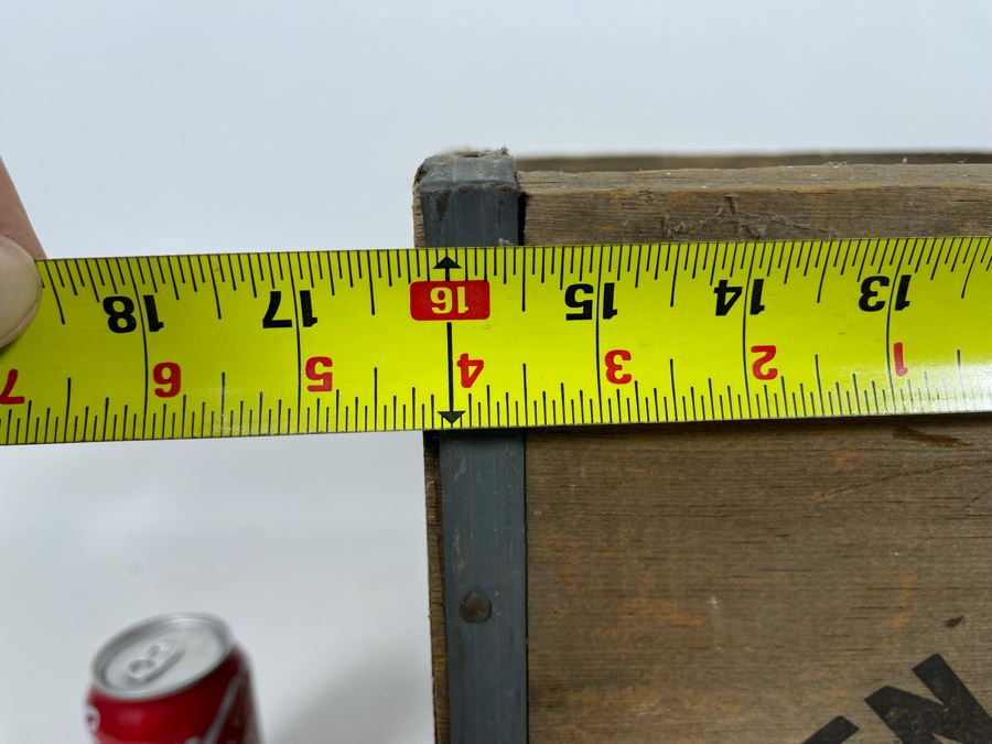 Vintage 7up Wooden Crate Seven Up Bottling Co Of Los Angeles 16W X 12D X 12H [Photo 10]