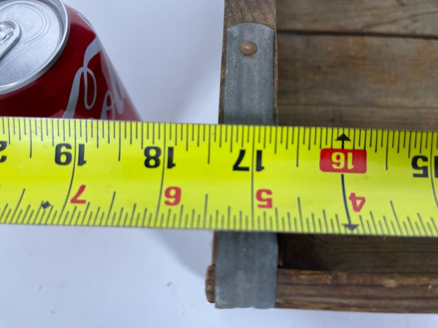 Vintage Drink 7up Daily Wooden Crate San Bernardino 17W X 11D X 5H [Photo 12]