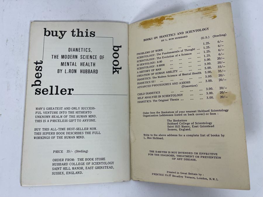 JUST ADDED - Rare Axiom Booklet By L. Ron Hubbard [Photo 5]