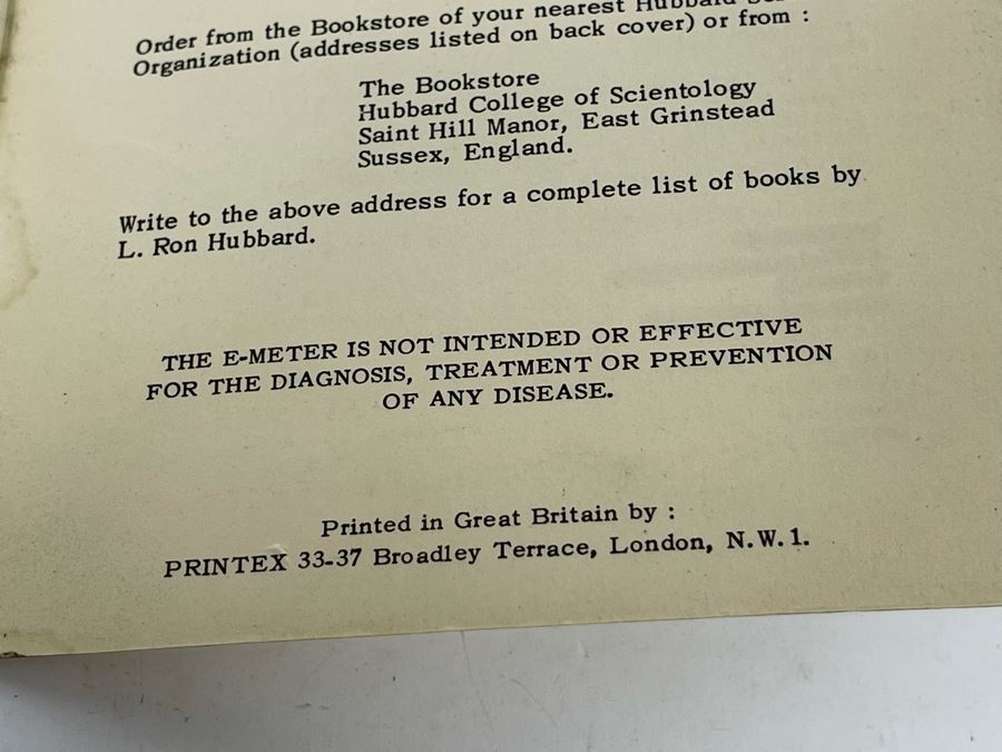JUST ADDED - Rare Axiom Booklet By L. Ron Hubbard [Photo 6]