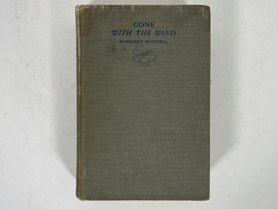 JUST ADDED - First Edition Hardcover Book Gone With The Wind By Margaret Mitchell October 1936 [Photo 2]