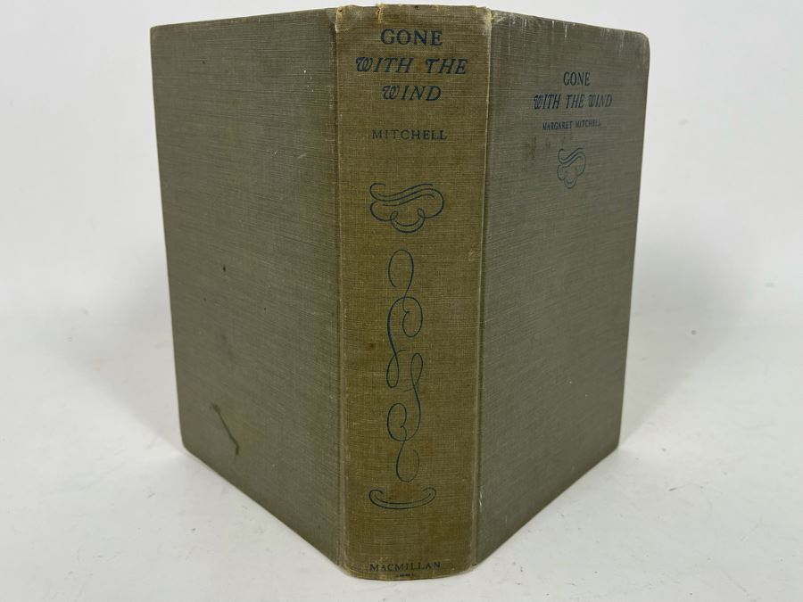 JUST ADDED - First Edition Hardcover Book Gone With The Wind By Margaret Mitchell October 1936 [Photo 3]