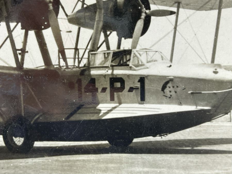 JUST ADDED - Official Navy Photograph Of Navy Flying Boat Biplane 9.5 X 7.5 [Photo 4]
