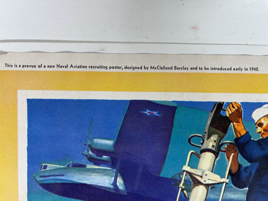 JUST ADDED - 1942 Flying And Popular Aviation Special U.S. Naval Aviation Issue Magazine And 1944 Naval Aviation News Magazine [Photo 9]