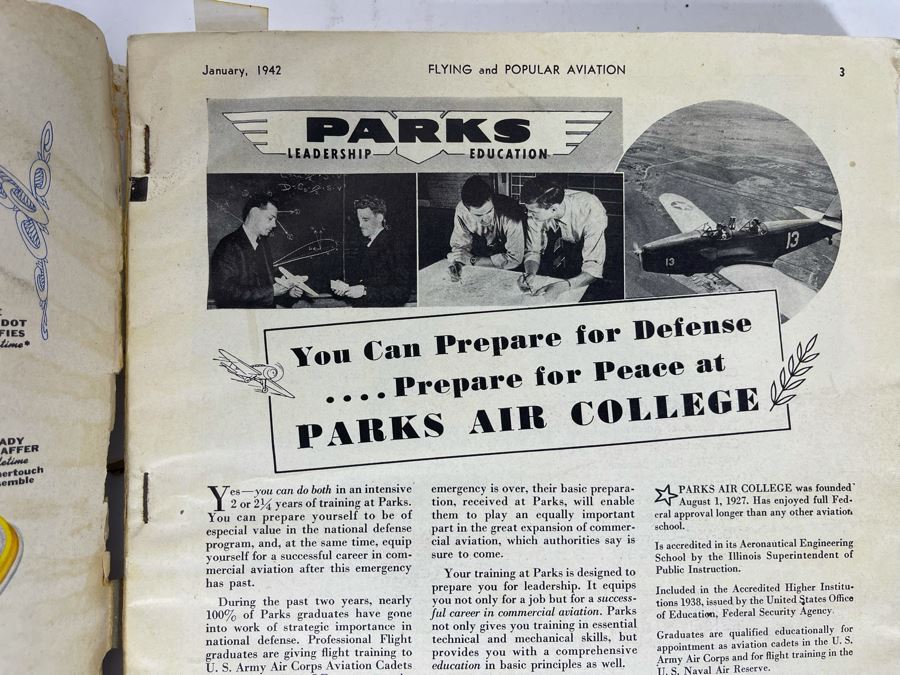 JUST ADDED - 1942 Flying And Popular Aviation Special U.S. Naval Aviation Issue Magazine And 1944 Naval Aviation News Magazine [Photo 11]