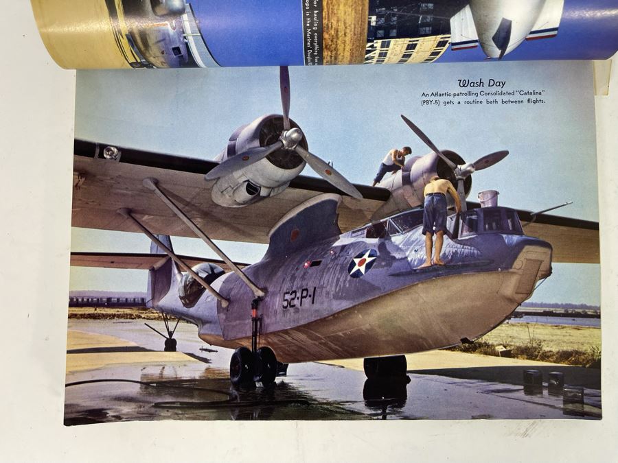 JUST ADDED - 1942 Flying And Popular Aviation Special U.S. Naval Aviation Issue Magazine And 1944 Naval Aviation News Magazine [Photo 13]