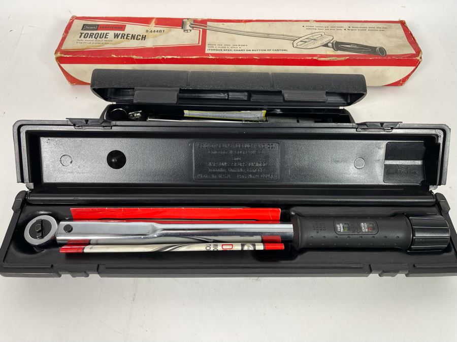 JUST ADDED - Three Torque Wrenches (2) Sears Craftsman And (1) Pittsburgh Pro [Photo 4]