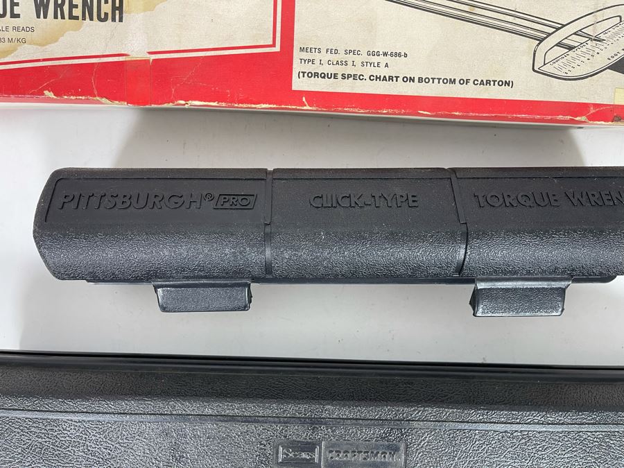 JUST ADDED - Three Torque Wrenches (2) Sears Craftsman And (1) Pittsburgh Pro [Photo 11]