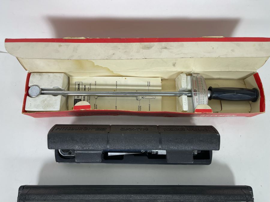 JUST ADDED - Three Torque Wrenches (2) Sears Craftsman And (1) Pittsburgh Pro [Photo 9]