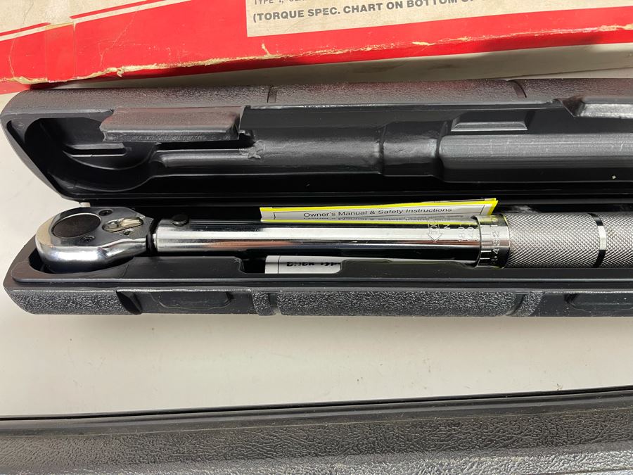 JUST ADDED - Three Torque Wrenches (2) Sears Craftsman And (1 ...