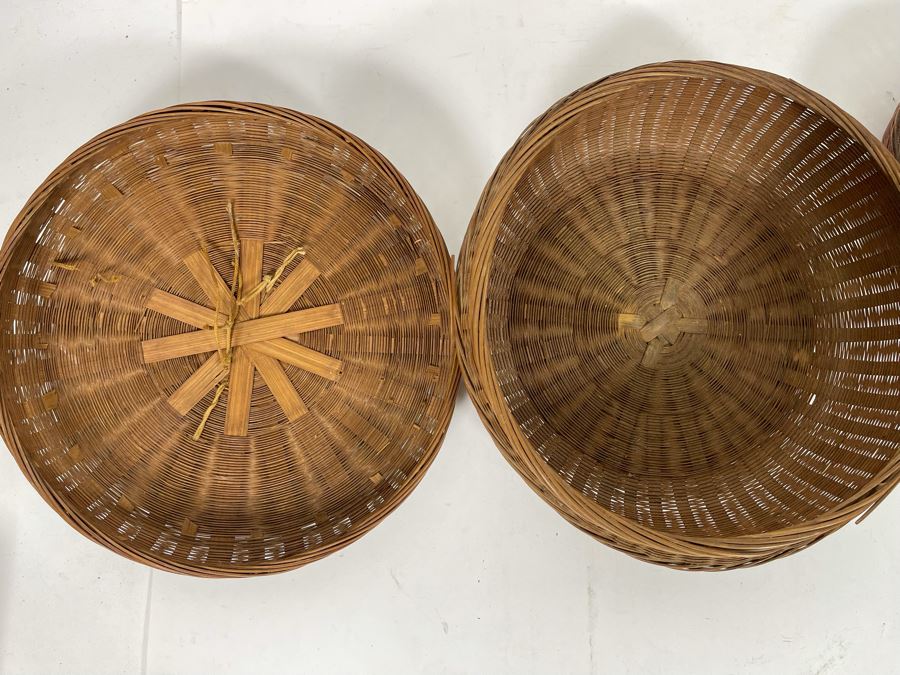 JUST ADDED - Antique Chinese Sewing Baskets 10R And 7R [Photo 6]
