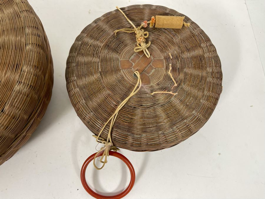 JUST ADDED - Antique Chinese Sewing Baskets 10R And 7R [Photo 4]