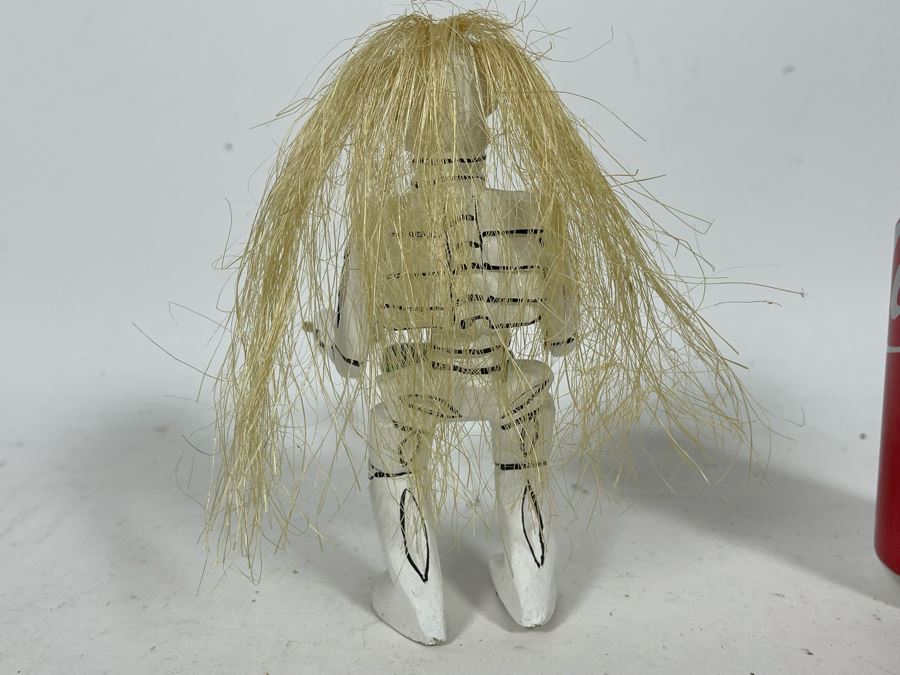 JUST ADDED - Oaxacan Folk Art Hand Crafted And Painted Tilcatete, Oaxaca Mexico By Joaquin Hernandez Vasquez 6.5H [Photo 5]