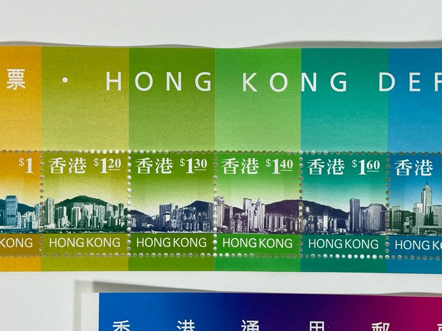 Hong Kong Definitive Mint Stamps Designed By Kan Tai-Keung [Photo 5]