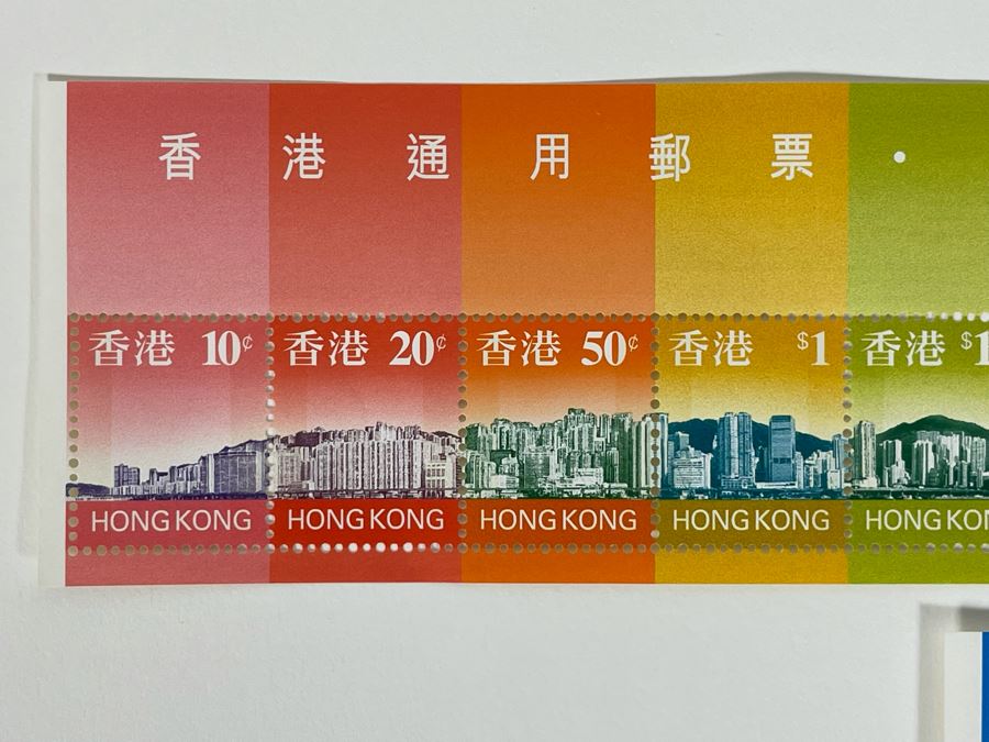 Hong Kong Definitive Mint Stamps Designed By Kan Tai-Keung [Photo 4]
