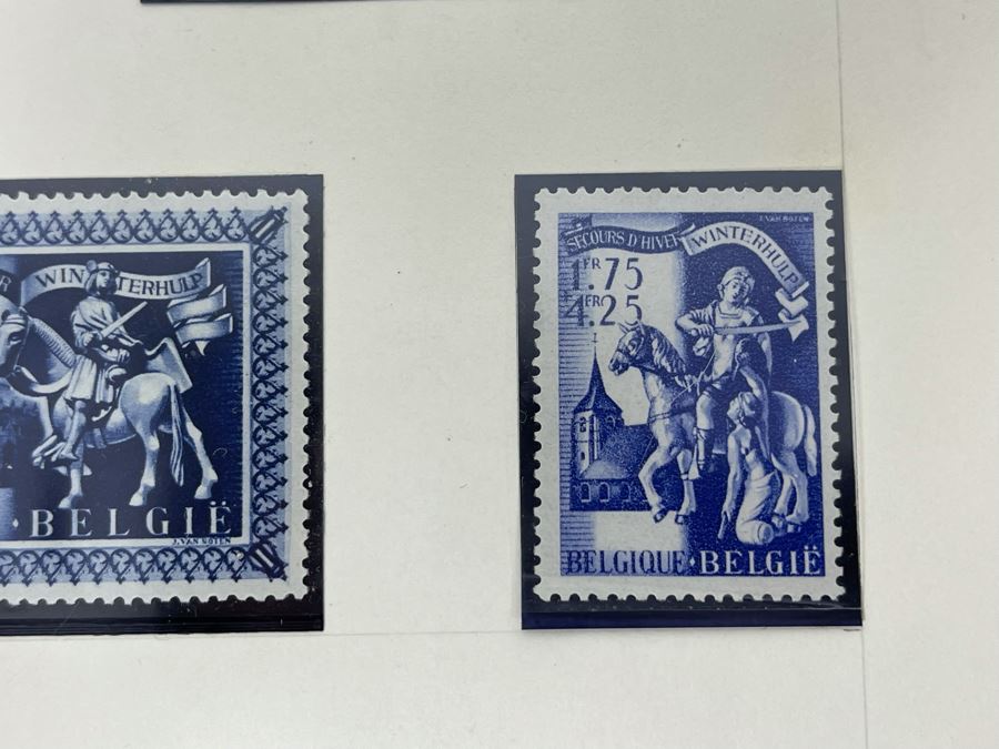 1943 / 1944 Mint Belgique Belgie Belgium Stamps [Photo 8]