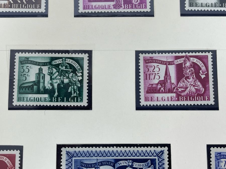 1943 / 1944 Mint Belgique Belgie Belgium Stamps [Photo 5]