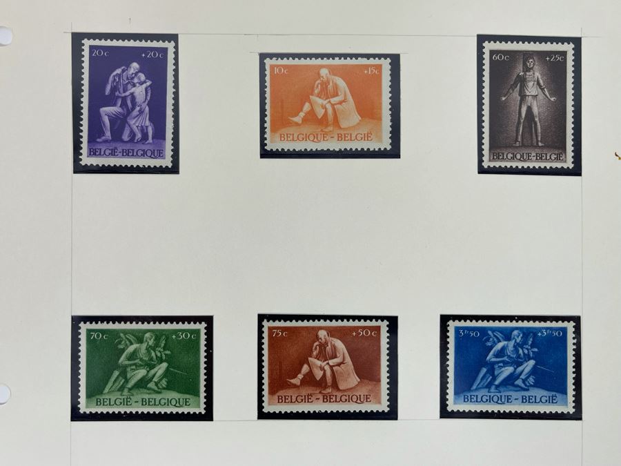 1944 / 1945 Mint Belgique Belgie Belgium Stamps [Photo 4]