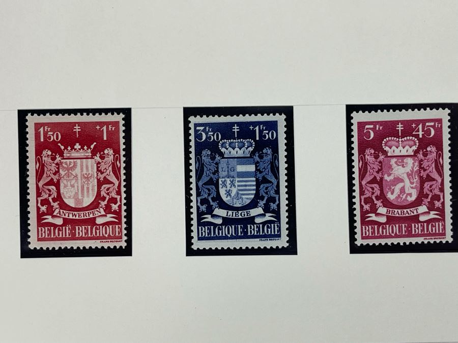 1944 / 1945 Mint Belgique Belgie Belgium Stamps [Photo 15]