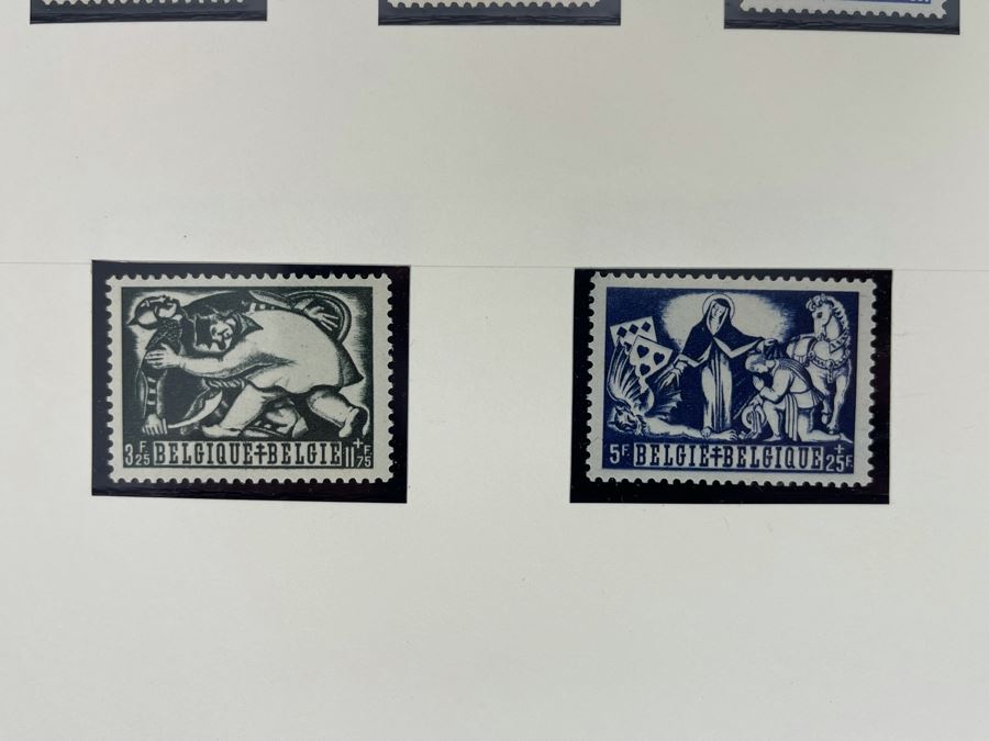 1944 / 1945 Mint Belgique Belgie Belgium Stamps [Photo 3]