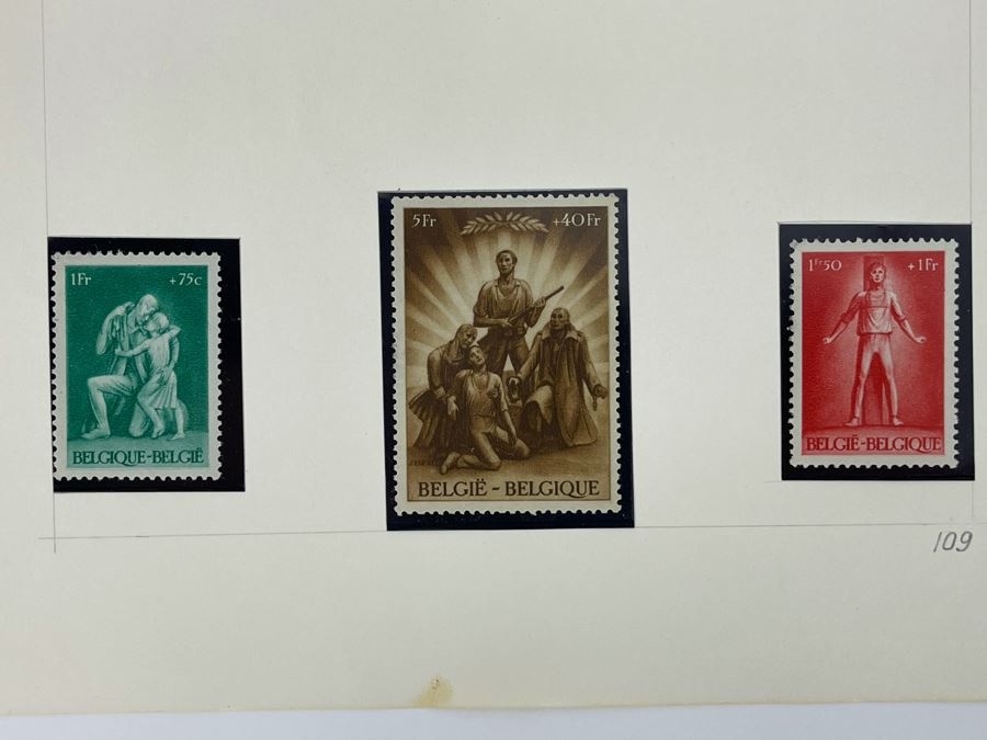 1944 / 1945 Mint Belgique Belgie Belgium Stamps [Photo 7]