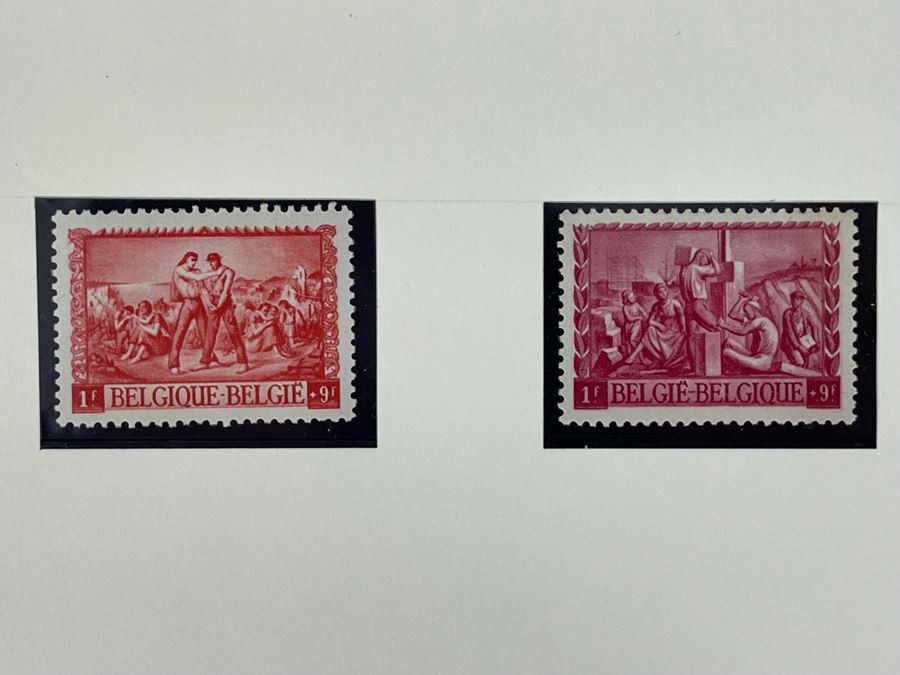 1944 / 1945 Mint Belgique Belgie Belgium Stamps [Photo 12]