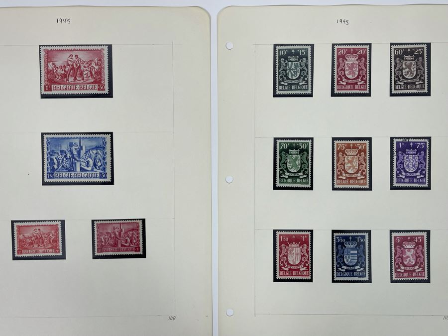 1944 / 1945 Mint Belgique Belgie Belgium Stamps [Photo 9]