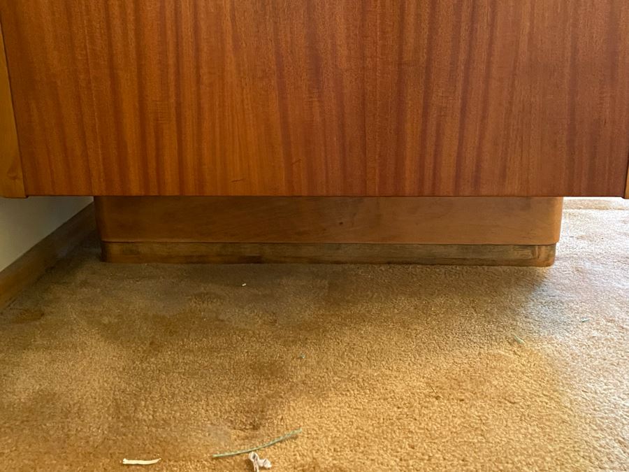 Mid-Century Modern Executive Solid Wood Desk 58W X 33D X 29H [Photo 10]