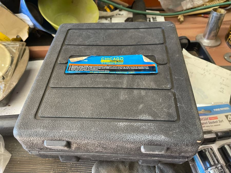 Huge Workbench Tool Lot Includes Multiple Toolboxes, Drawers With Tools, Hardware, Shop Vacuum, Wood Files, Vise, Workbench 101W X 33D X 66H - See All Photos  [Photo 32]