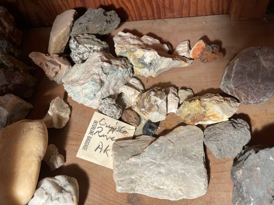 Rock Collection Accumulated From Prospecting Various Deserts In Arizona, New Mexico, Nevada, Alaska And More - See Photos [Photo 19]