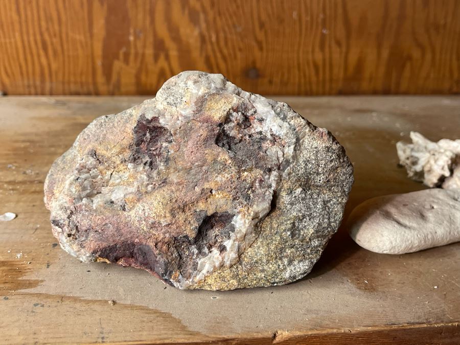 Rock Collection & Various Old Metal Items (Spikes, Nails, Horseshoes, Etc) Accumulated From Prospecting Various Deserts In Arizona, New Mexico, Nevada, Alaska And More - See Photos [Photo 24]