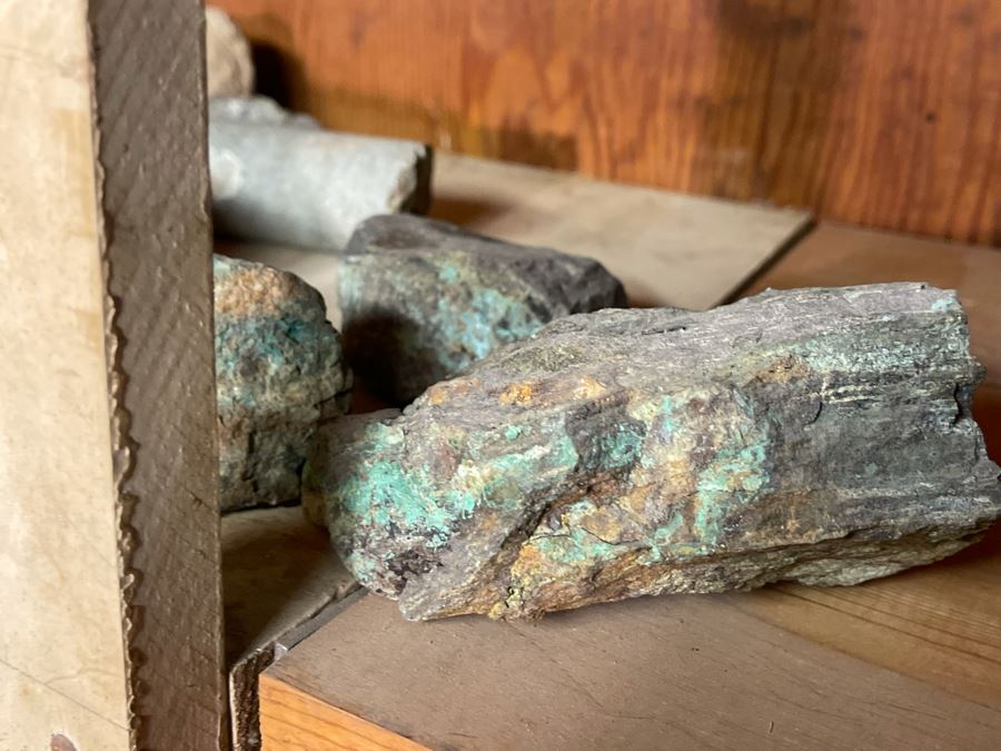 Rock Collection & Various Old Metal Items (Spikes, Nails, Horseshoes, Etc) Accumulated From Prospecting Various Deserts In Arizona, New Mexico, Nevada, Alaska And More - See Photos [Photo 14]