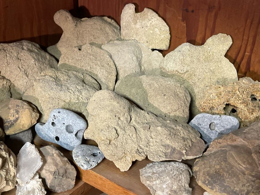 Rock Collection & Various Old Metal Items (Spikes, Nails, Horseshoes, Etc) Accumulated From Prospecting Various Deserts In Arizona, New Mexico, Nevada, Alaska And More - See Photos [Photo 11]
