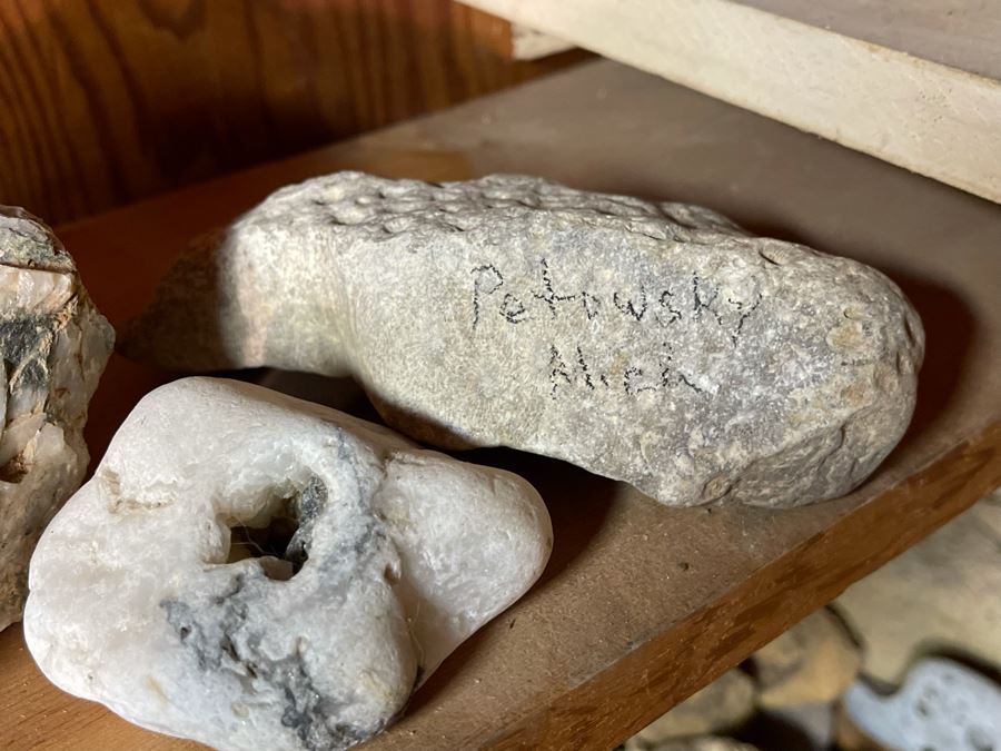 Rock Collection & Various Old Metal Items (Spikes, Nails, Horseshoes, Etc) Accumulated From Prospecting Various Deserts In Arizona, New Mexico, Nevada, Alaska And More - See Photos [Photo 20]