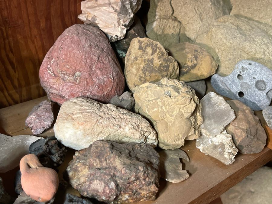 Rock Collection & Various Old Metal Items (Spikes, Nails, Horseshoes, Etc) Accumulated From Prospecting Various Deserts In Arizona, New Mexico, Nevada, Alaska And More - See Photos [Photo 10]