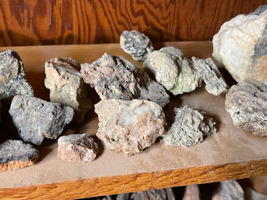 Rock Collection & Various Old Metal Items (Spikes, Nails, Horseshoes, Etc) Accumulated From Prospecting Various Deserts In Arizona, New Mexico, Nevada, Alaska And More - See Photos [Photo 21]