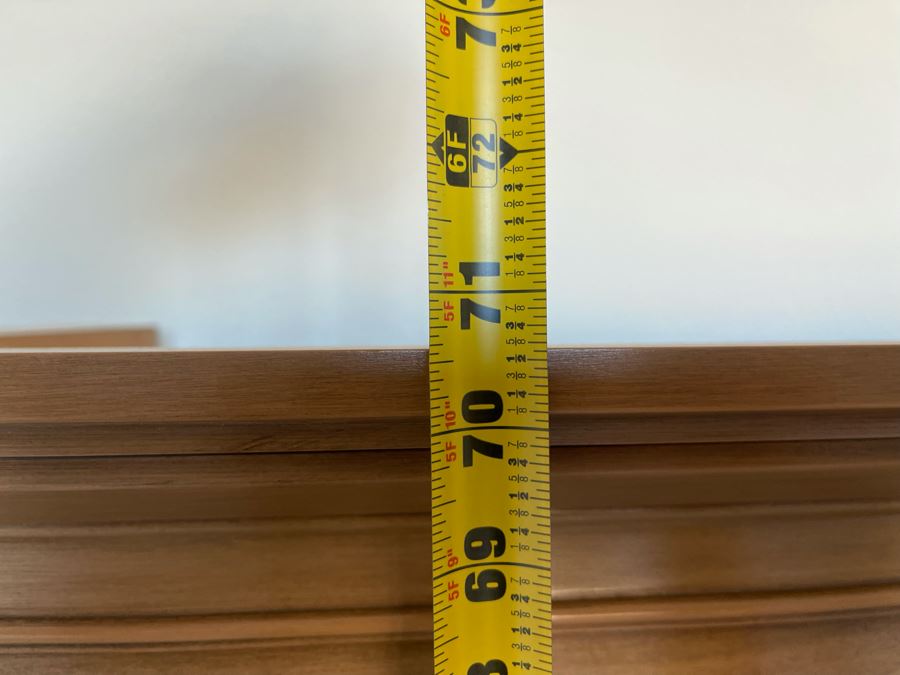 Impressive J.B. Van Sciver Co China Cabinet With Bubble Glass 54W X 15D X 71H [Photo 11]