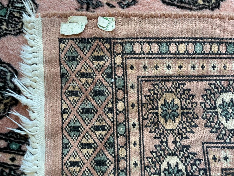Vintage Hand Knotted Persian Area Rug 37 X 64 [Photo 8]
