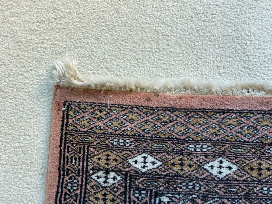 Vintage Hand Knotted Persian Area Rug 32 X 50 [Photo 8]