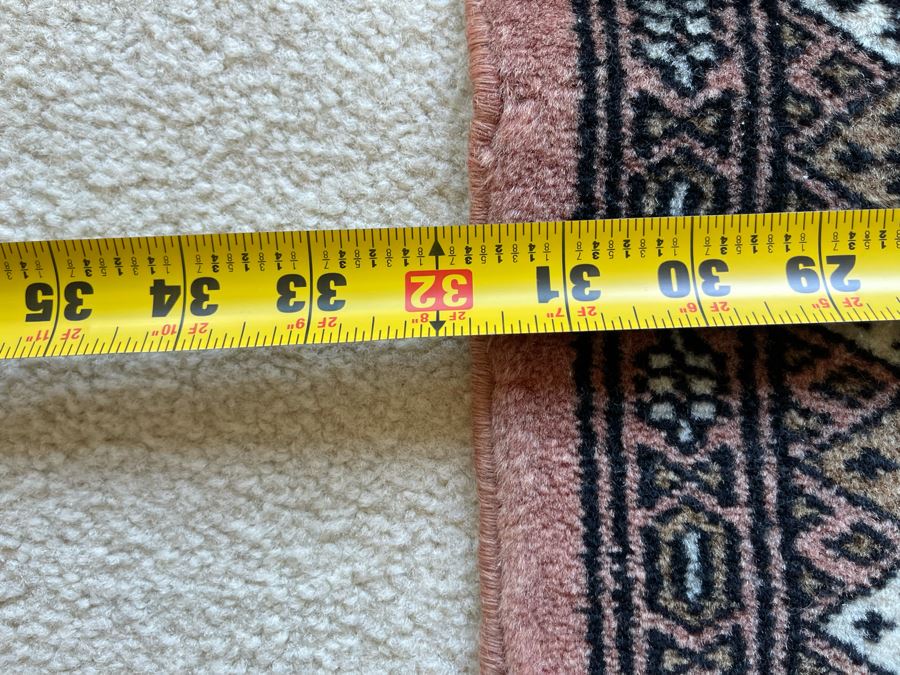 Vintage Hand Knotted Persian Area Rug 32 X 50 [Photo 10]