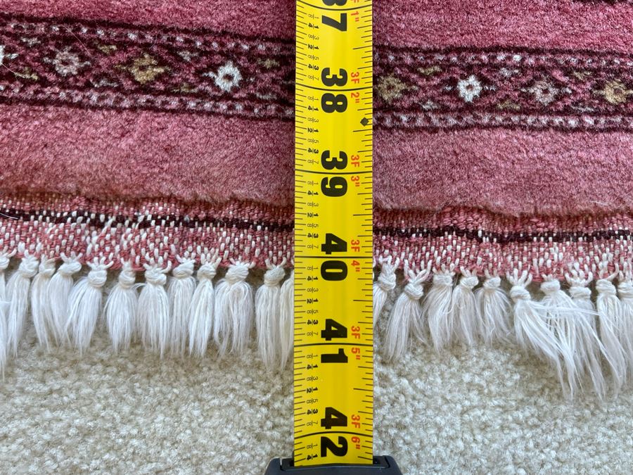 Vintage Hand Knotted Persian Area Rug 26 X 41 [Photo 10]