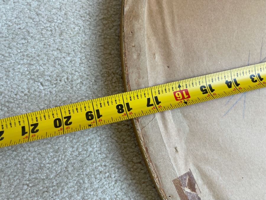 Gold Tone Oval Wall Mirror 18 X 24 [Photo 7]