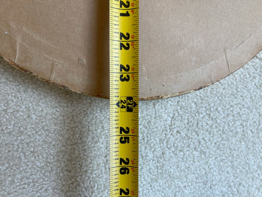 Gold Tone Oval Wall Mirror 18 X 24 [Photo 8]