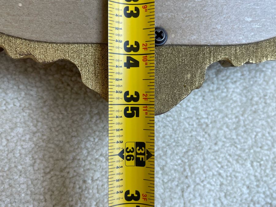 Gold Tone Wall Mirror 24 X 35 [Photo 9]