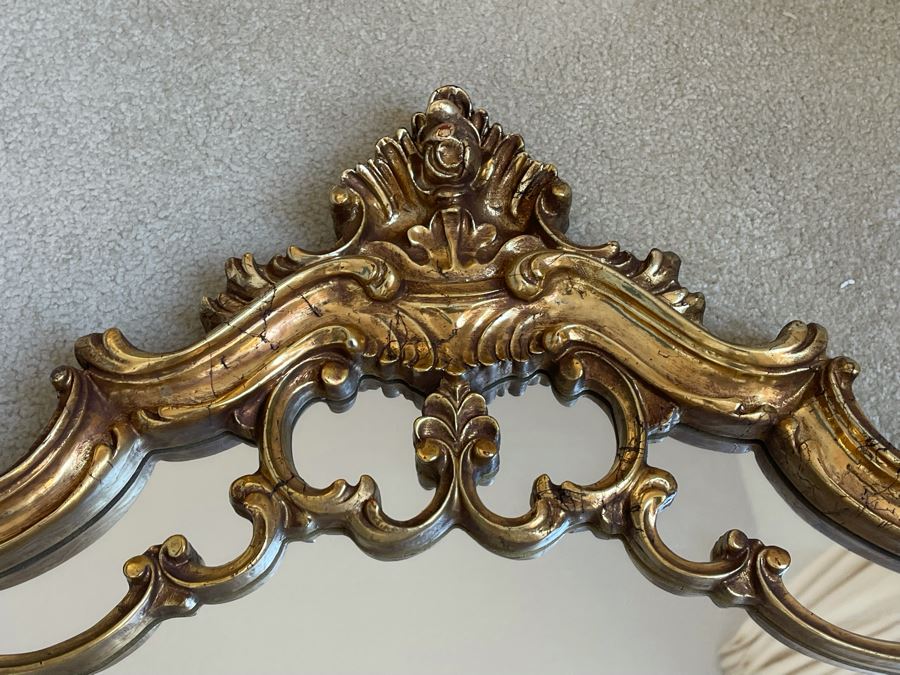 Gold Tone Wall Mirror 24 X 35 [Photo 5]
