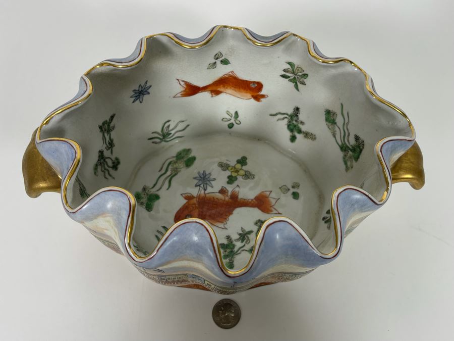 Chinese Porcelain Planter 12W X 7D X 5H [Photo 6]